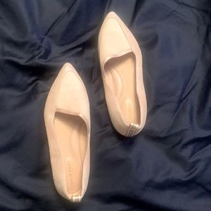 Pink flats